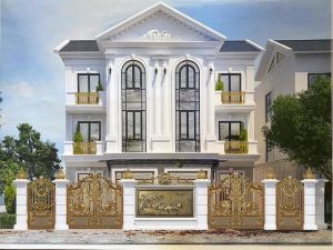 Kinh nghiệm chọn cổng nhôm đúc màu đồng giả cổ bền trên 10 năm