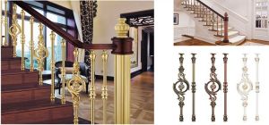 Mẫu lan can cầu thang nhôm đúc biệt thự: giá và cách chọn