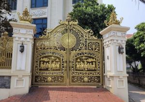Quy trình sản xuất cổng nhôm đúc tiêu chuẩn chân không
